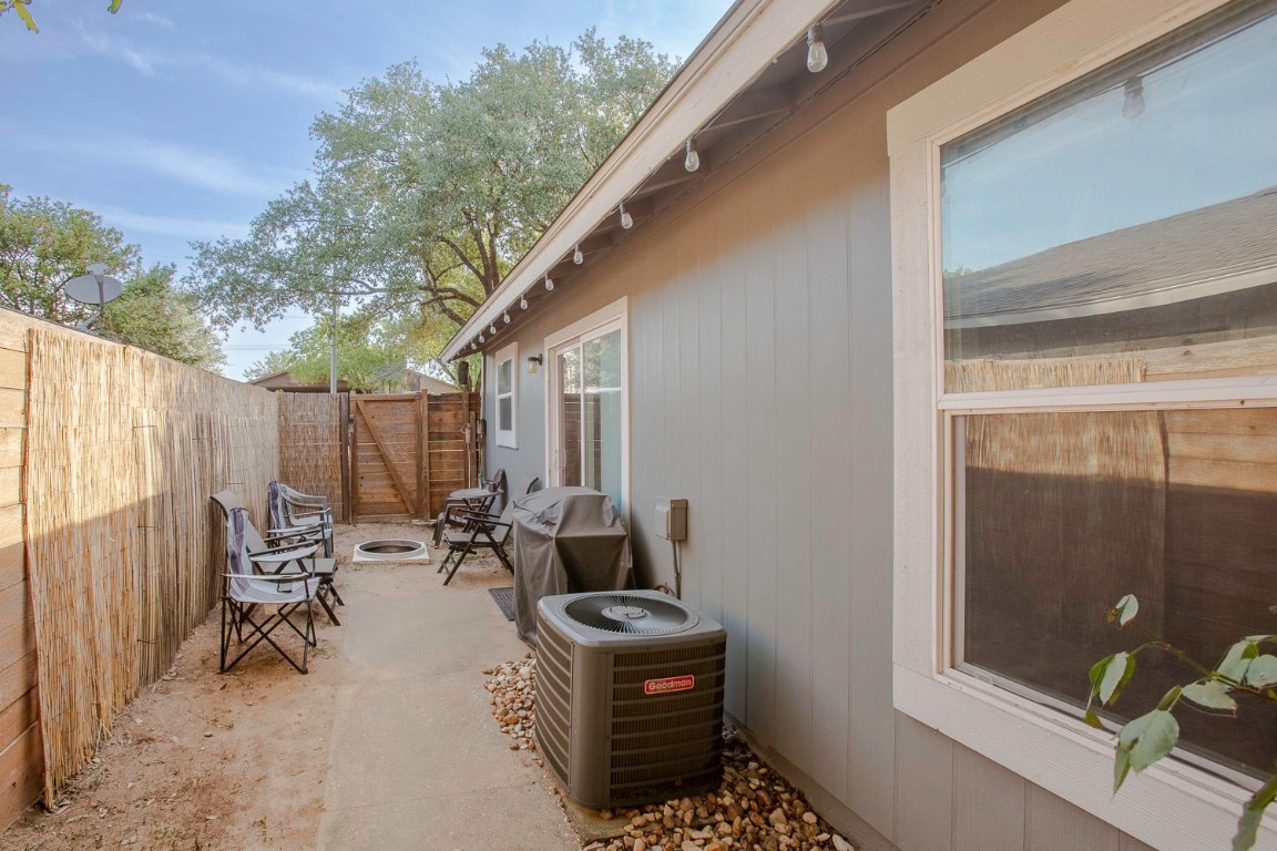 2003 Conestoga Trail, Unit B Austin, TX 78744 - Photo 17 of 18 a view of outdoor space with seating area