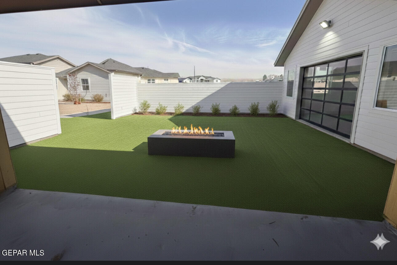 341 Roper Lane Clint, TX 79836 - Photo 16 of 19 a view of a room with windows and cabinet