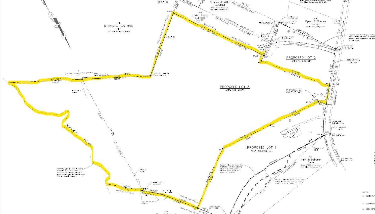Lot 3 Clarks Mills Road Biddeford, ME 04005 - Photo 2 of 8 33 Acre Survey