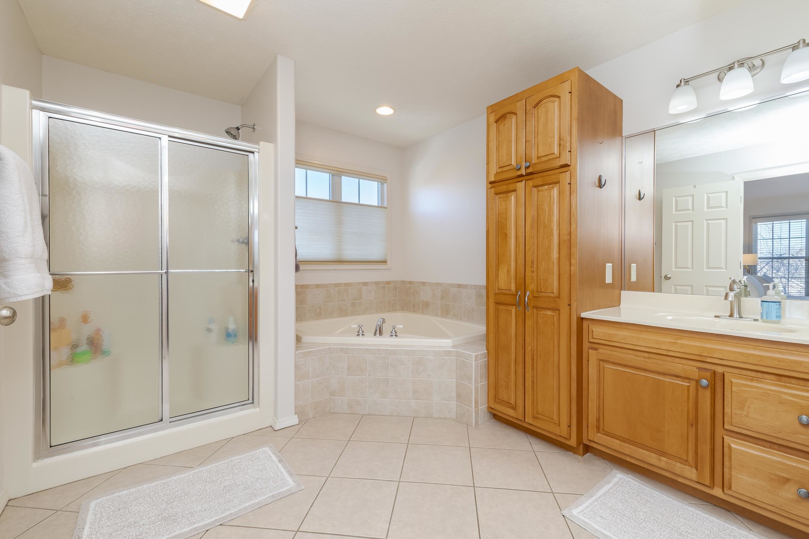 1223 Joy Walk Way Normal, IL 61761 - Photo 21 of 48 a bathroom with a bathtub and a shower