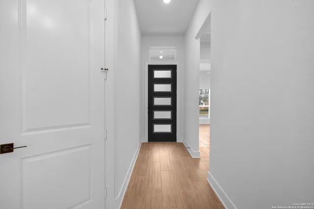 wooden floor in an empty room