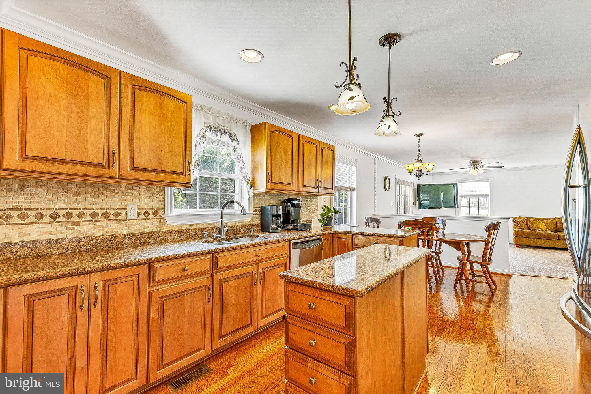 55 Walnut Creek Road Huntingtown, MD 20639 - Photo 12 of 52 Kitchen WithTiled Backsplash...