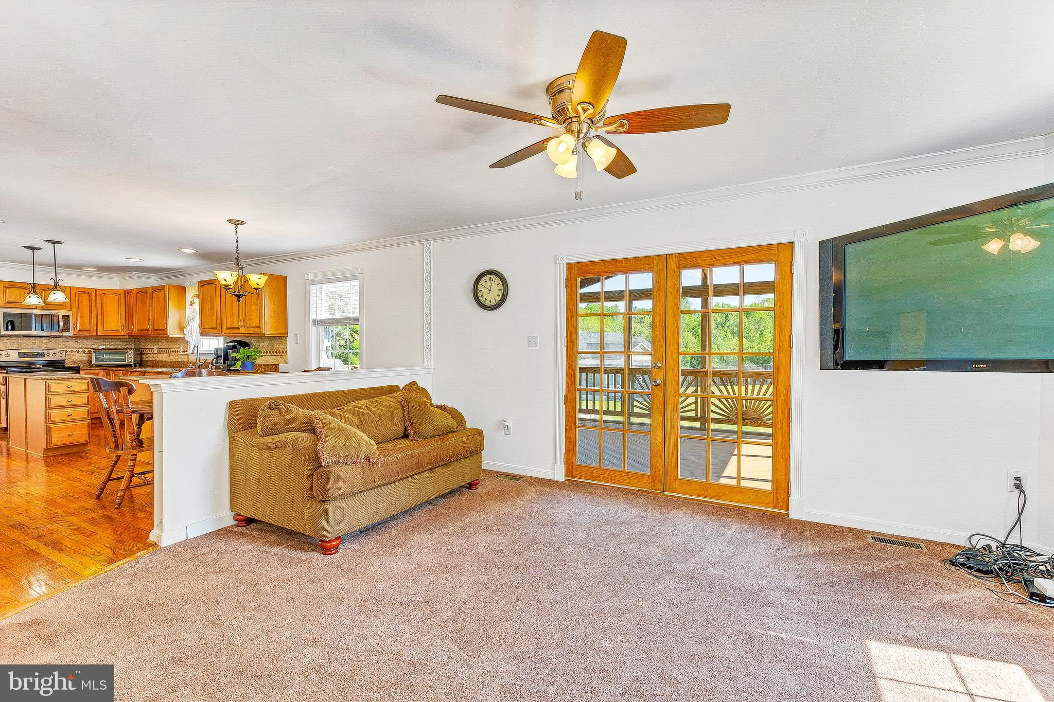 55 Walnut Creek Road Huntingtown, MD 20639 - Photo 17 of 52 Living Room off Kitchen...