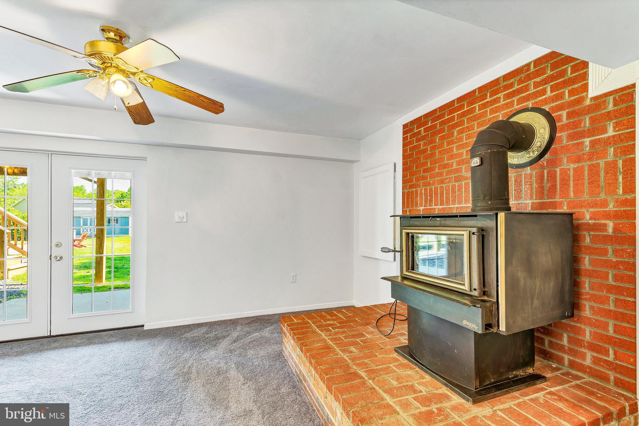 55 Walnut Creek Road Huntingtown, MD 20639 - Photo 43 of 52 Wood Stove in Family Room...