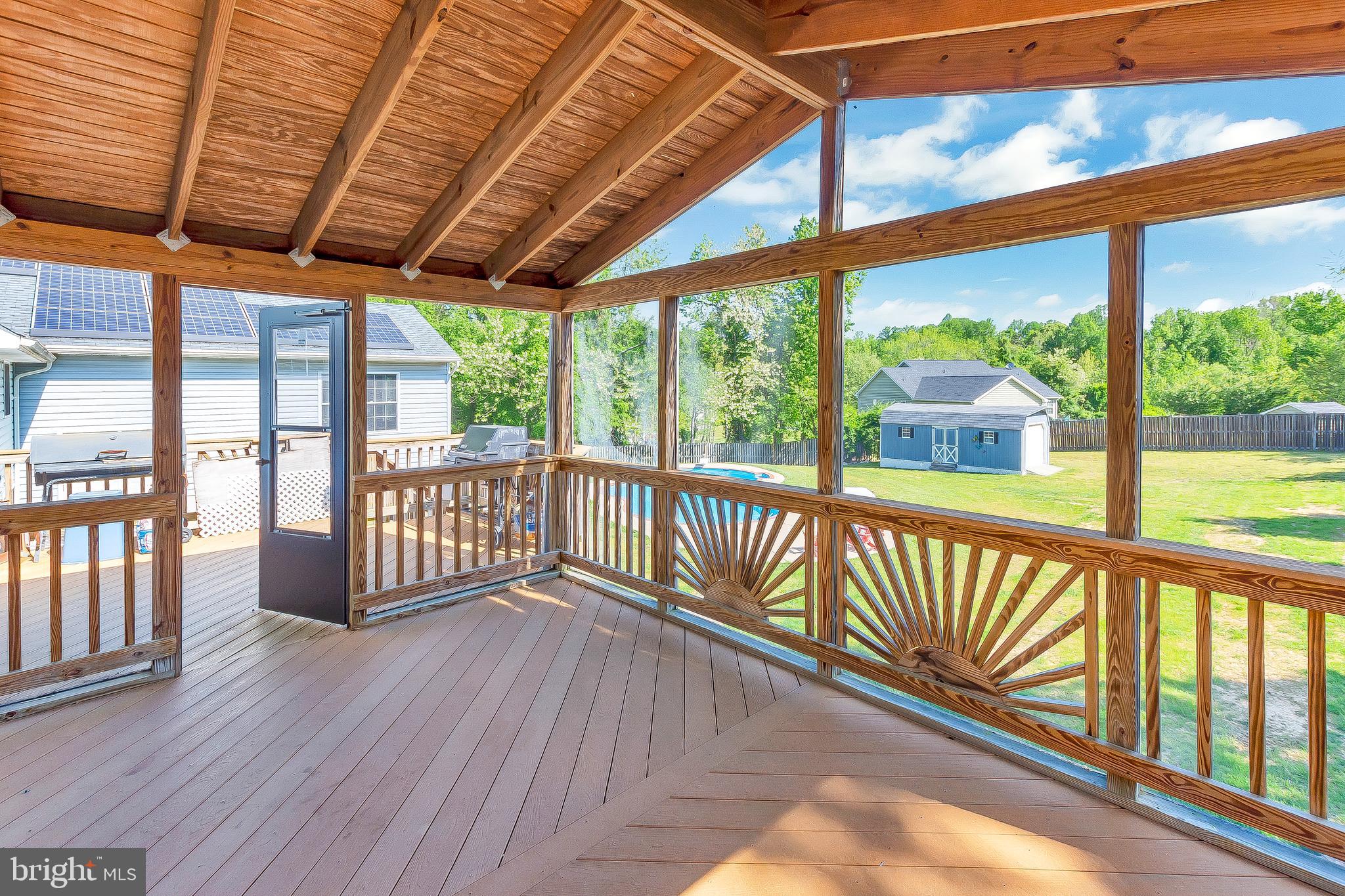 55 Walnut Creek Road Huntingtown, MD 20639 - Photo 50 of 52 Screened-In Porch...