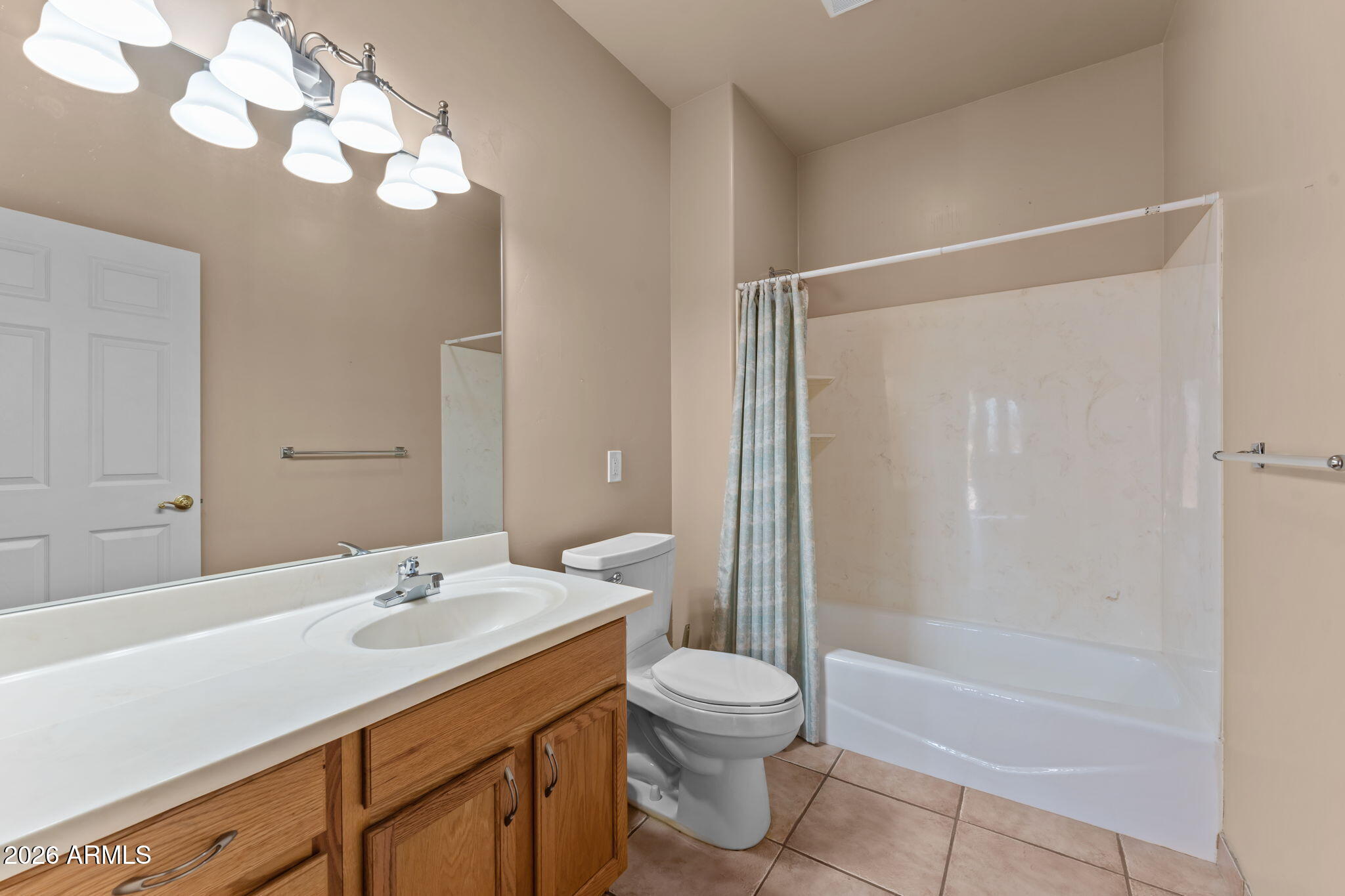 21340 Date Creek Road Wickenburg, AZ 85390 - Photo 25 of 35 a bathroom with a sink a toilet and shower