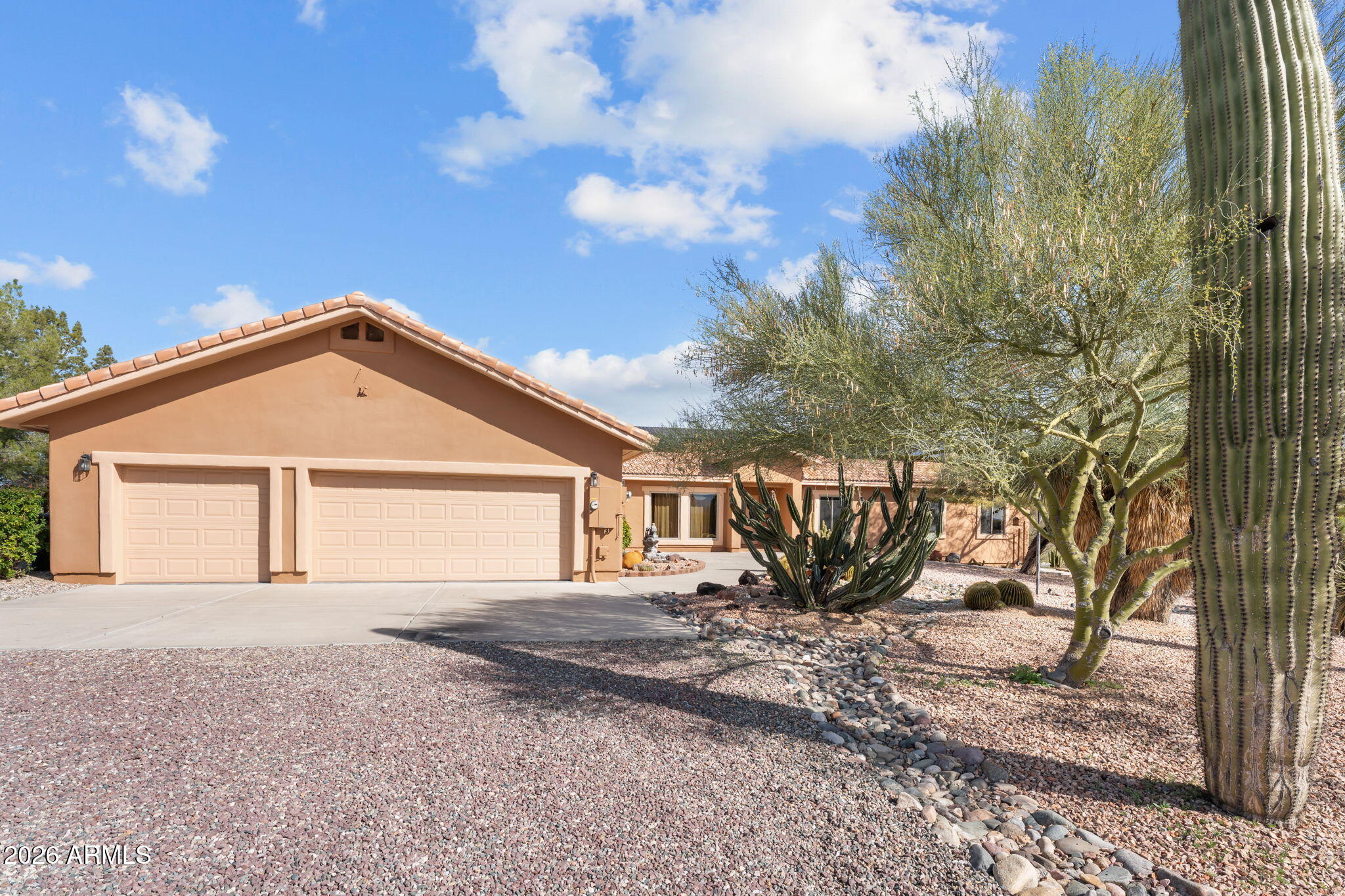 21340 Date Creek Road Wickenburg, AZ 85390 - Photo 34 of 35 a view of a house with a yard
