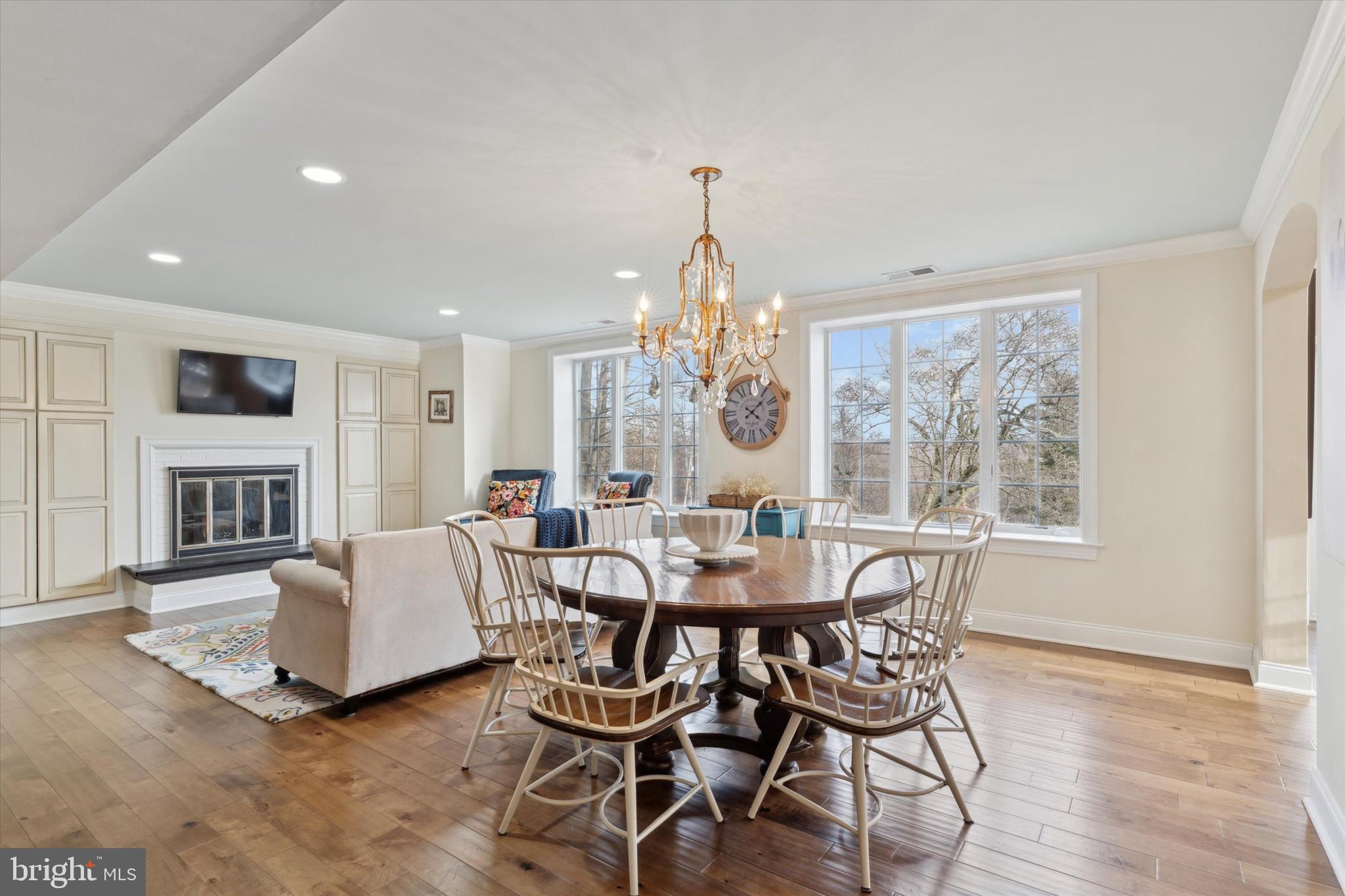 2031 Diamond Rock Road Malvern, PA 19355 - Photo 11 of 51 a view of a dining room with furniture window and wooden floor
