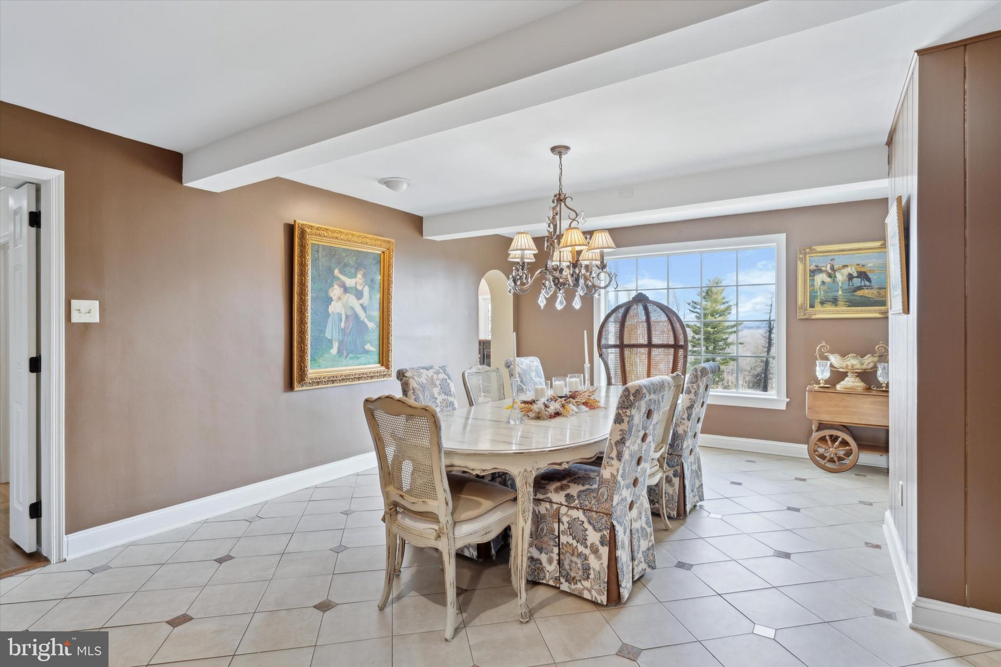2031 Diamond Rock Road Malvern, PA 19355 - Photo 13 of 51 a view of a dining room with furniture and chandelier