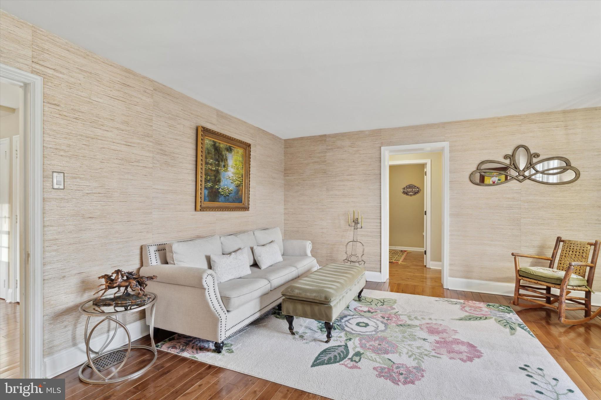 2031 Diamond Rock Road Malvern, PA 19355 - Photo 21 of 51 a living room with furniture and wooden floor