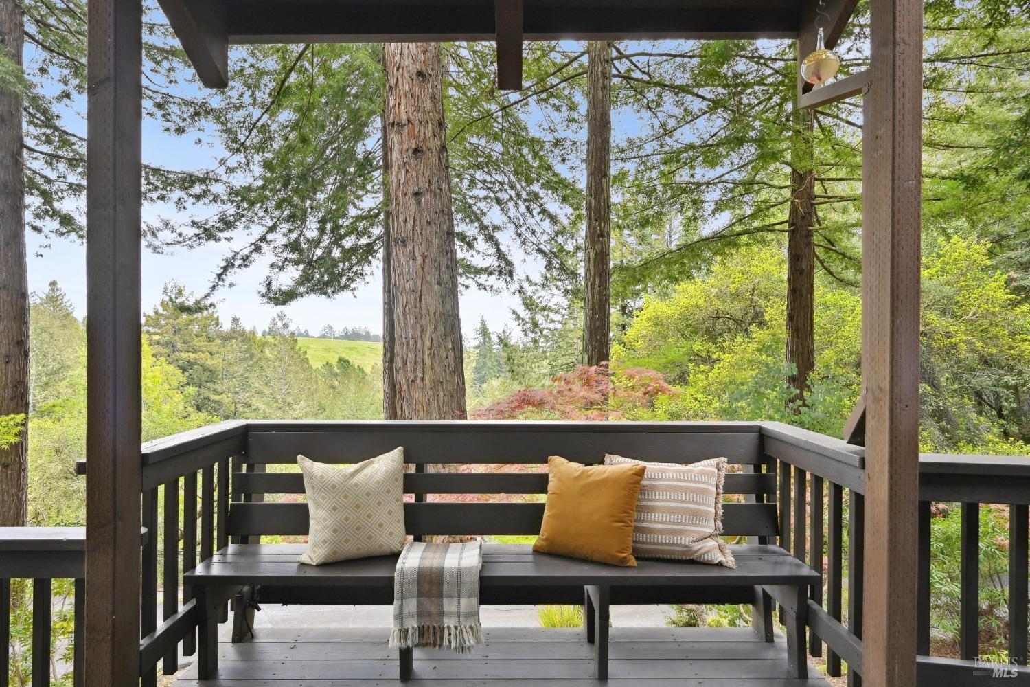 16495 Burl Lane Occidental, CA 95465 - Photo 3 of 31 a view of a two chairs in the deck