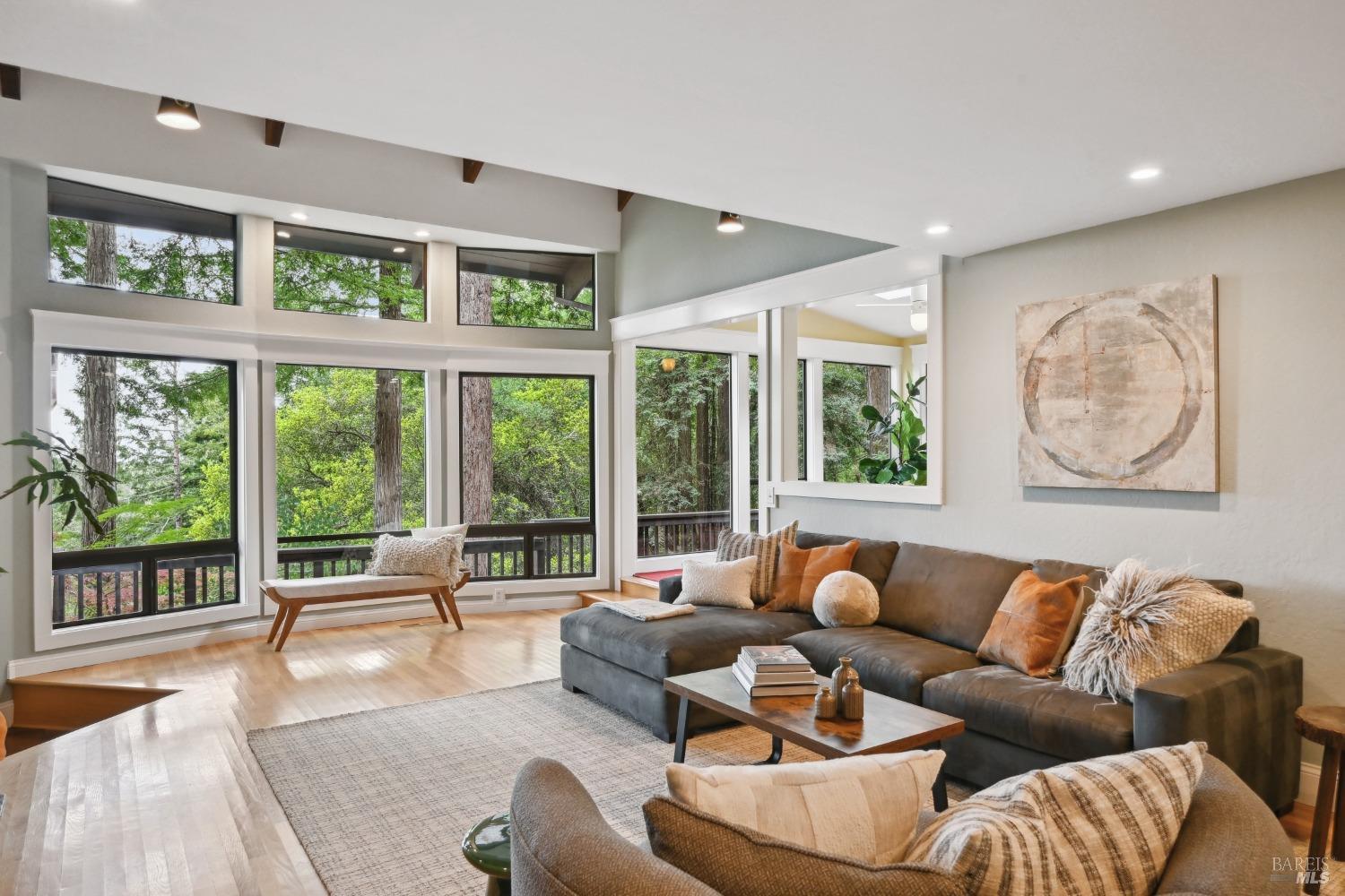 16495 Burl Lane Occidental, CA 95465 - Photo 5 of 31 a living room with furniture and a large window