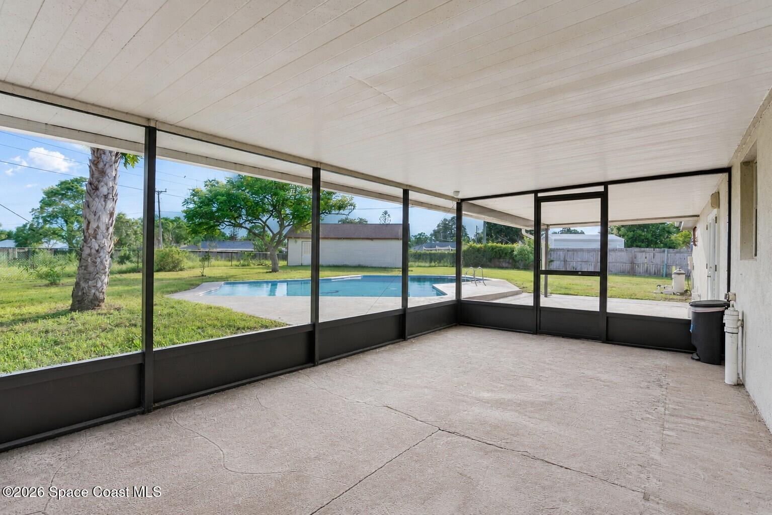 1003 Botany Lane Rockledge, FL 32955 - Photo 18 of 27 Screened Porch