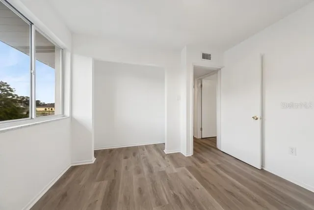 wooden floor in an empty room