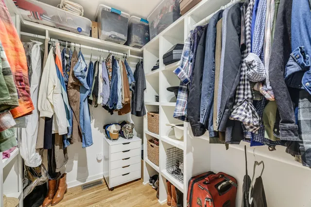 a view of empty room