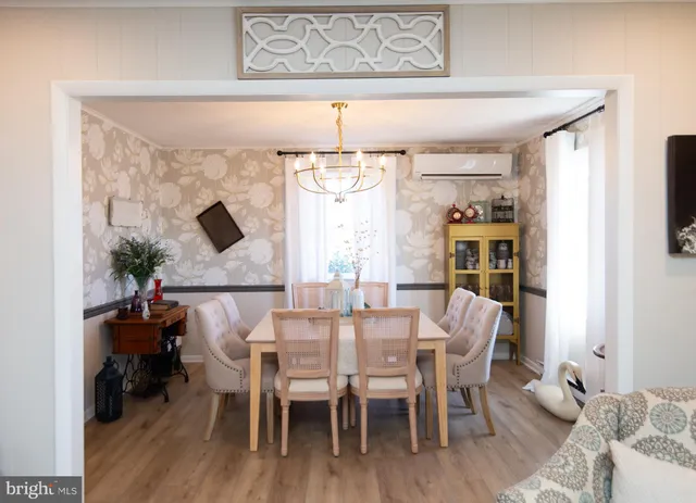 a workspace with furniture and window