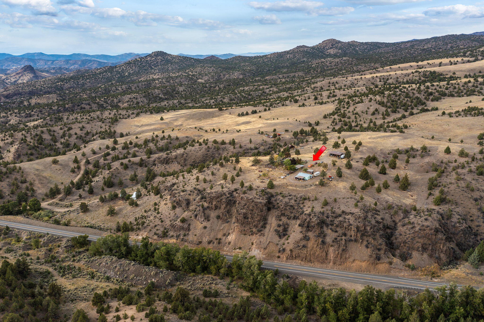 19369 Highway 26 Mitchell, OR 97750 - Photo 57 of 60 2025_09_30_19369_us26_mitchell-drone-13