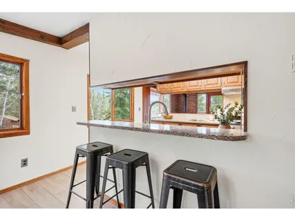 a picture of a bench in a room