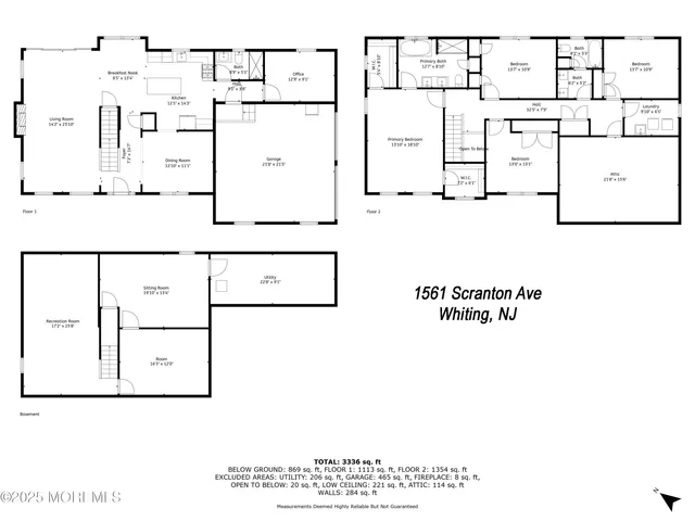$774,900 | 1561 Scranton Avenue, Whiting, NJ 08759