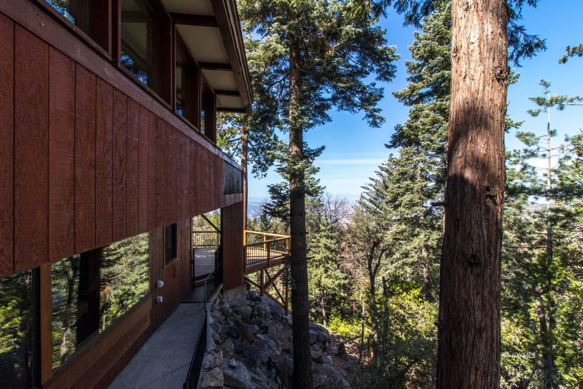 25281 Deer Path Road Pine Cove, CA 92549 - Photo 32 of 42 a view of a pathway of a house
