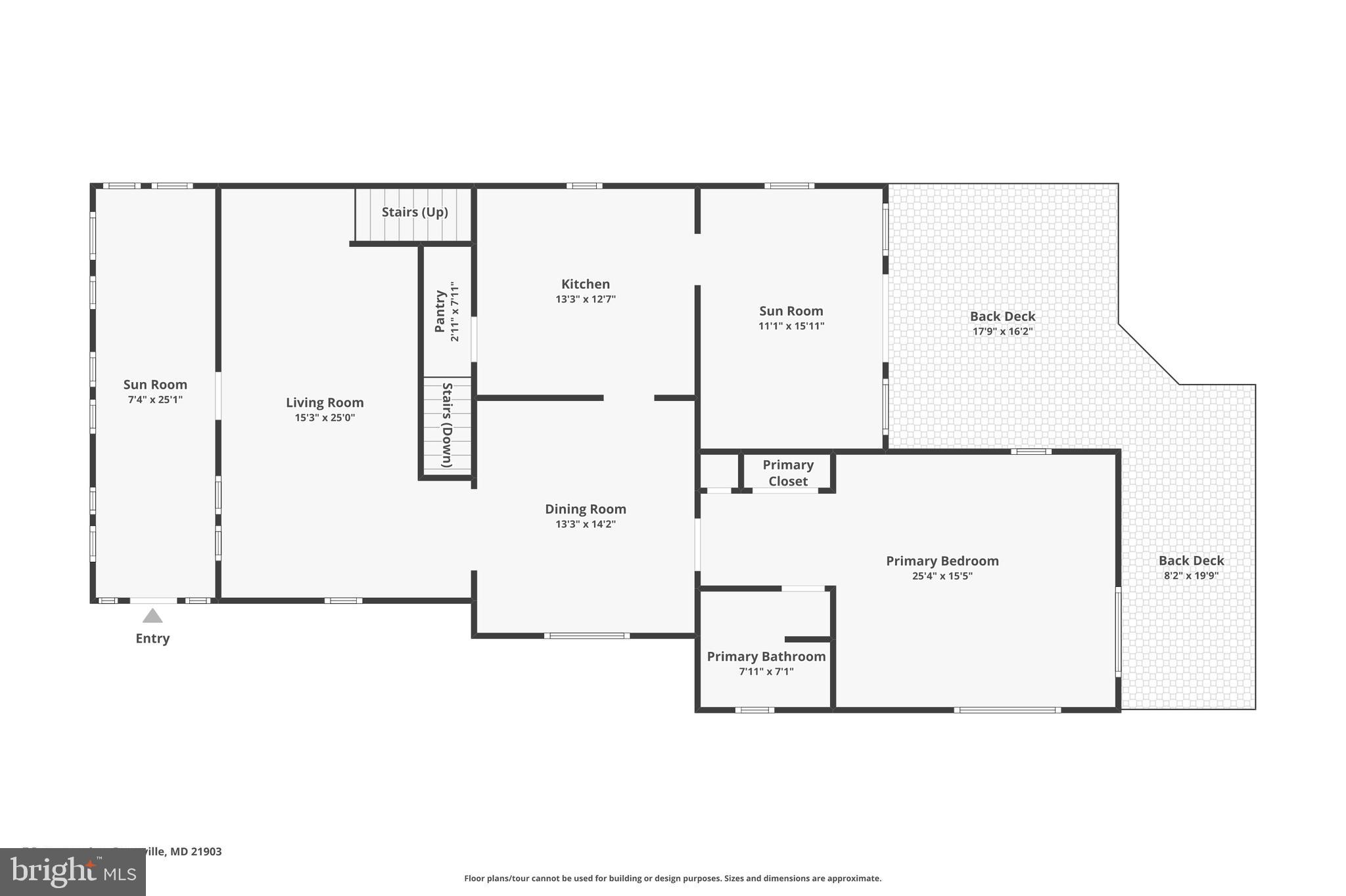 7 Patterson Avenue Perryville, MD 21903 - Photo 40 of 44 a picture of a floor plan