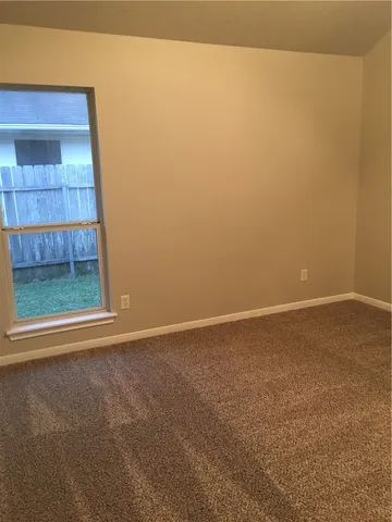 a view of room with window