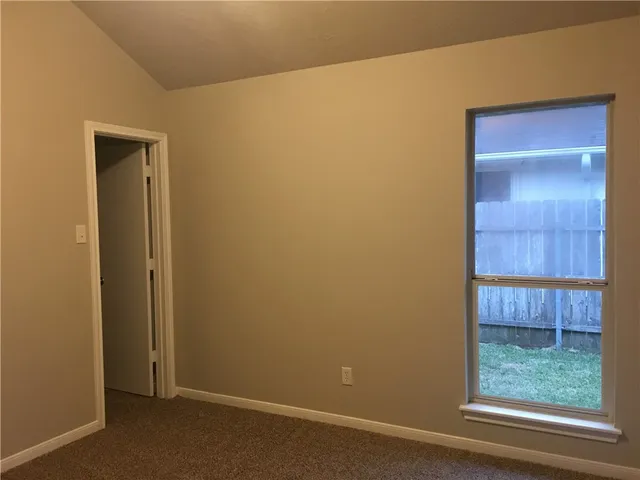 a view of entryway with a small space