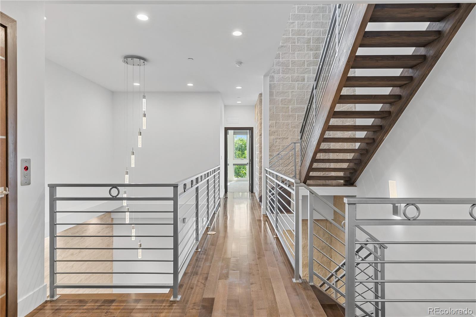 3535 Tejon Street Denver, CO 80211 - Photo 20 of 50 a view of entryway with wooden floor