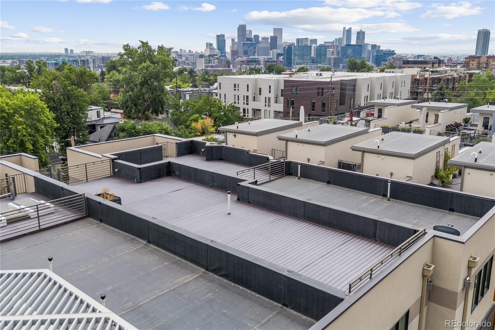 3535 Tejon Street Denver, CO 80211 - Photo 39 of 50 a view of a terrace with sitting area