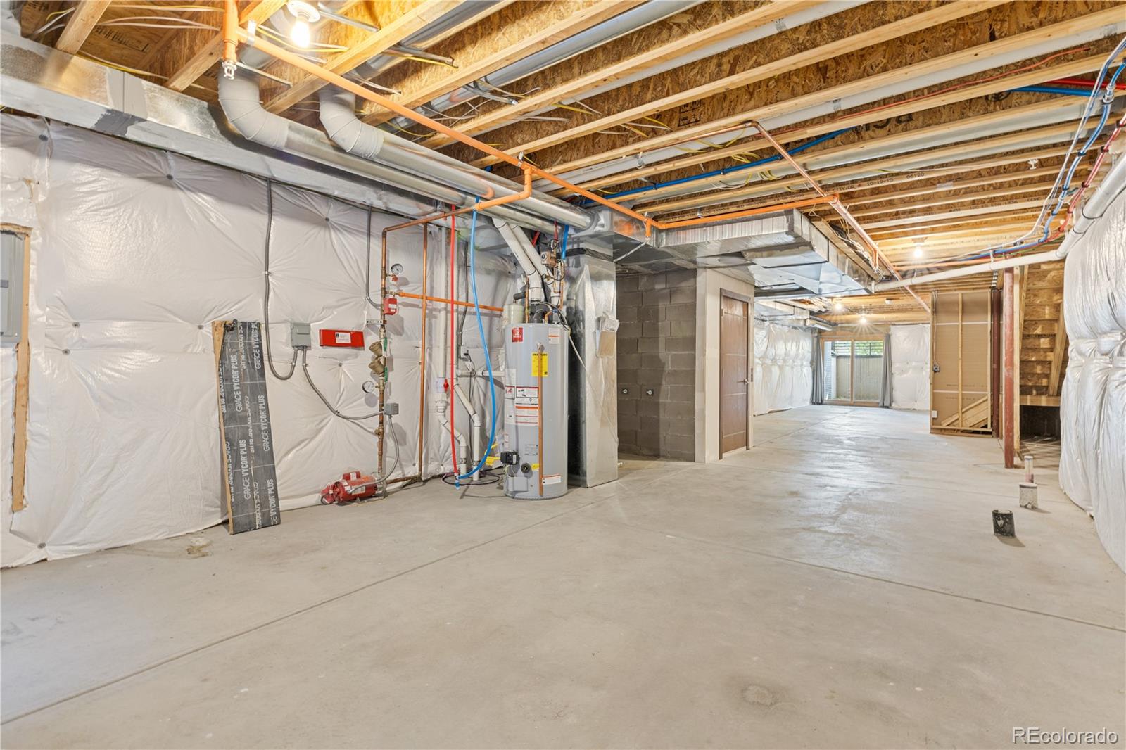 3535 Tejon Street Denver, CO 80211 - Photo 43 of 50 a view of a room with wooden walls