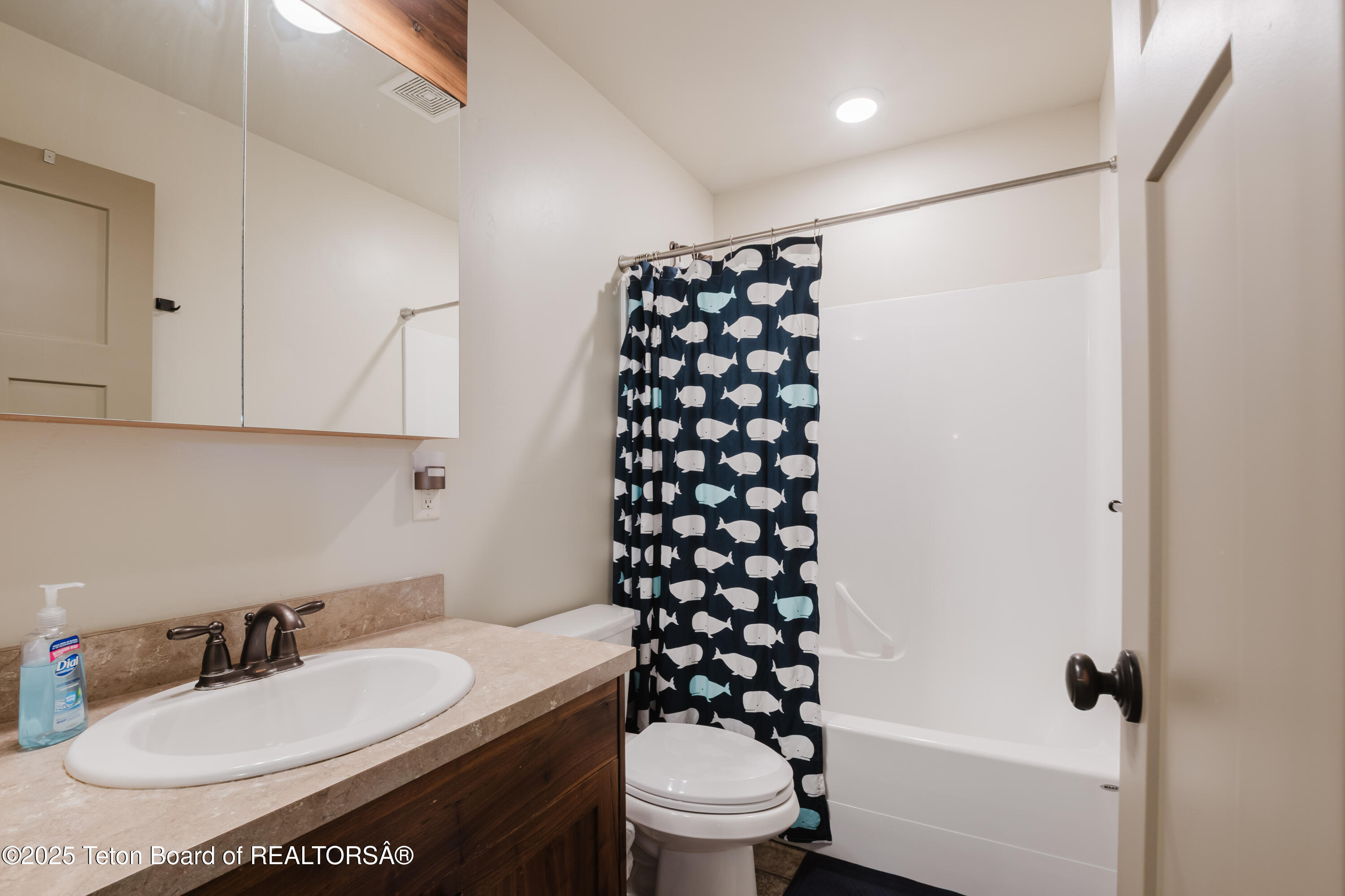 222 River Bench Road Alpine, WY 83128 - Photo 12 of 28 upstairs bath