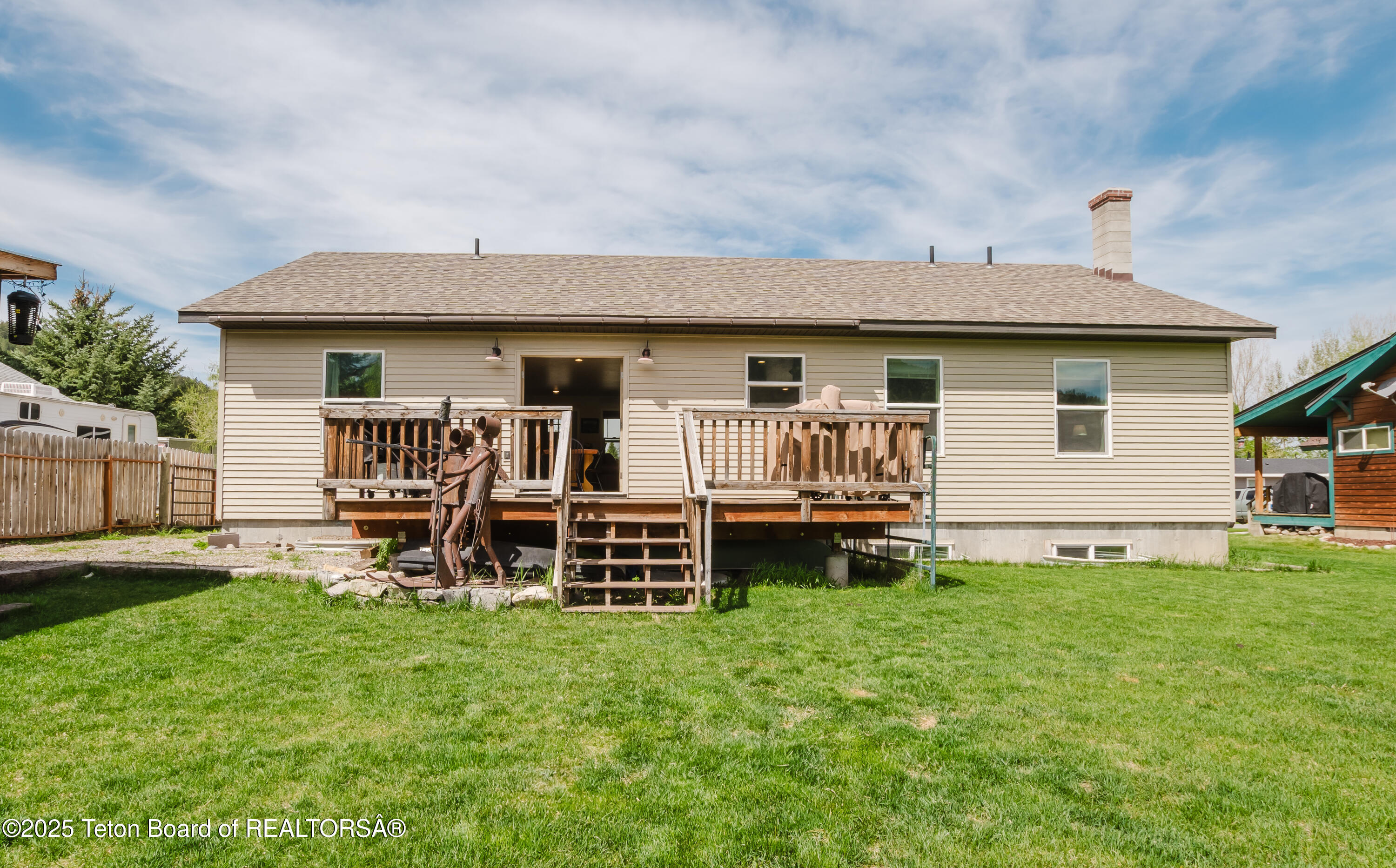 222 River Bench Road Alpine, WY 83128 - Photo 21 of 28 back deck 2