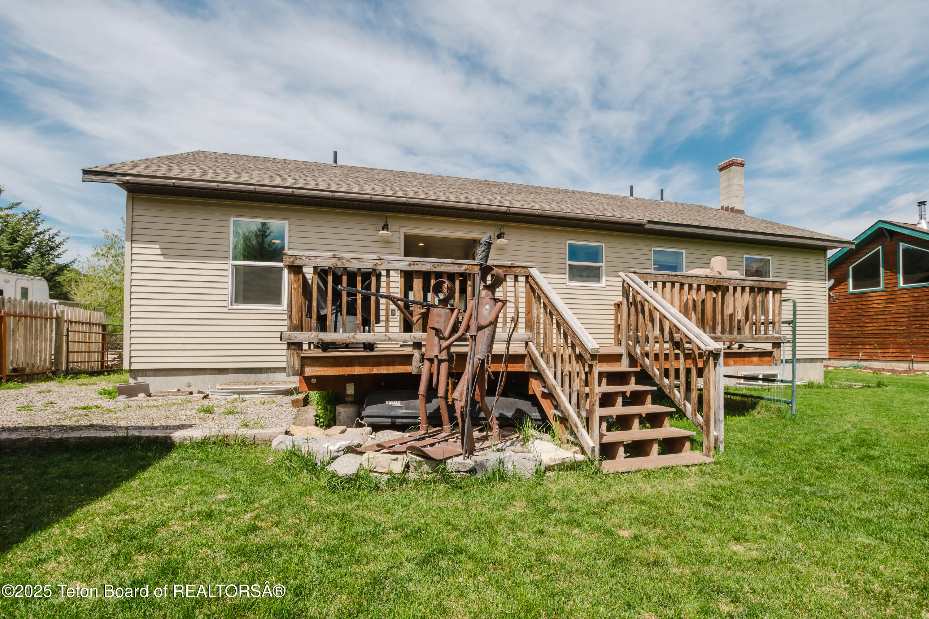 222 River Bench Road Alpine, WY 83128 - Photo 22 of 28 back deck