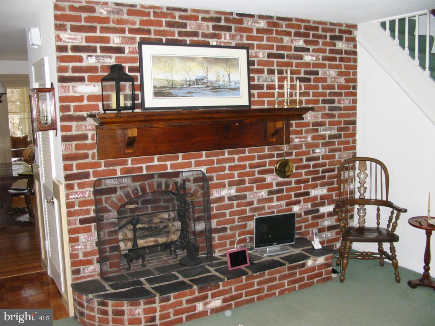 1520 Blackrock Road Swarthmore, PA 19081 - Photo 11 of 25 Fireplace