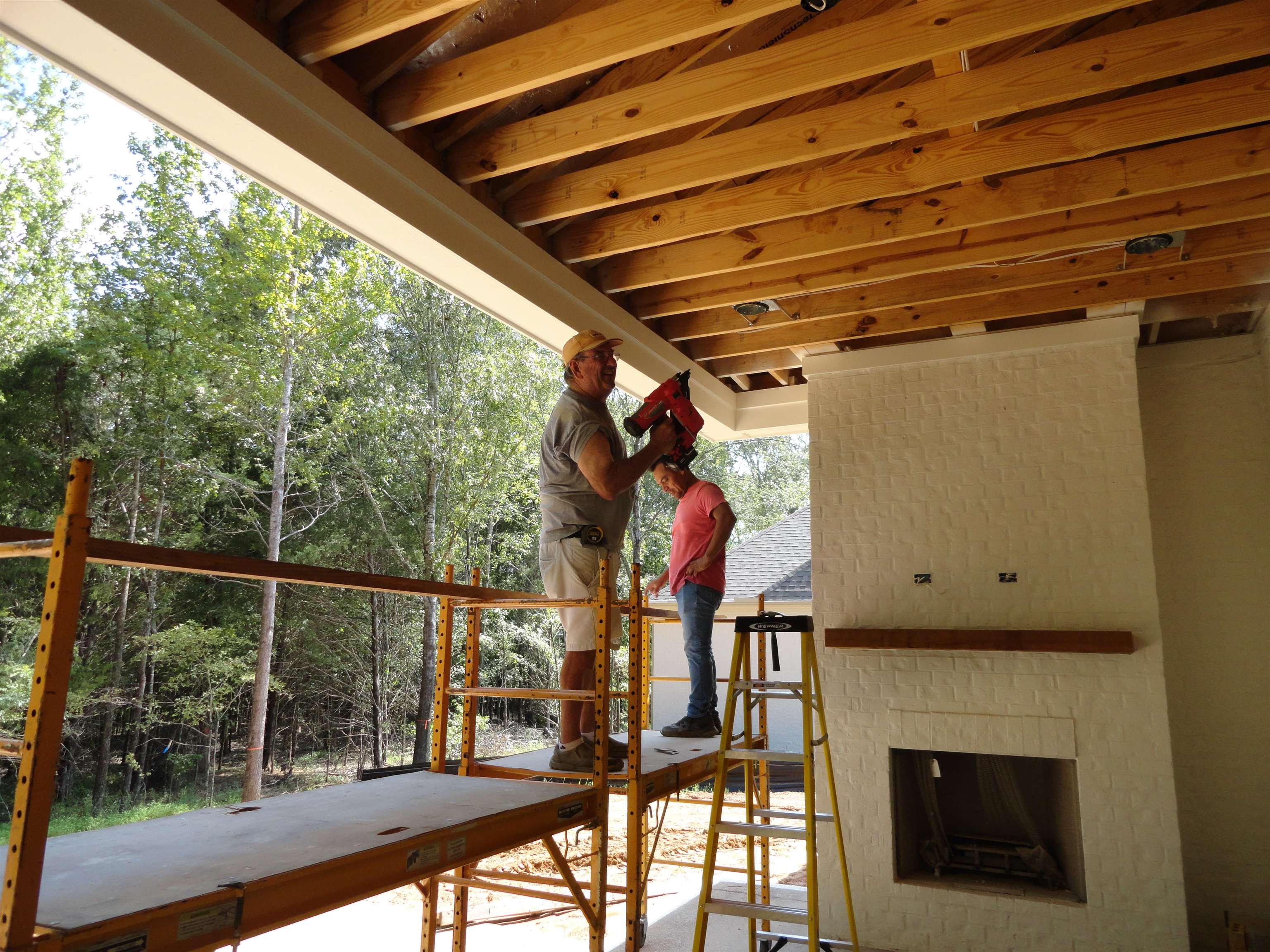 12671 Miss Cloud Road Collierville, TN 38017 - Photo 19 of 23 a view of outdoor space with wooden floor and fan
