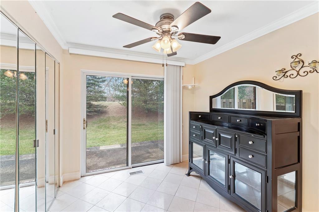 2765 Bingham Drive Pittsburgh, PA 15241 - Photo 10 of 25 a view of workspace with window and ceiling fan