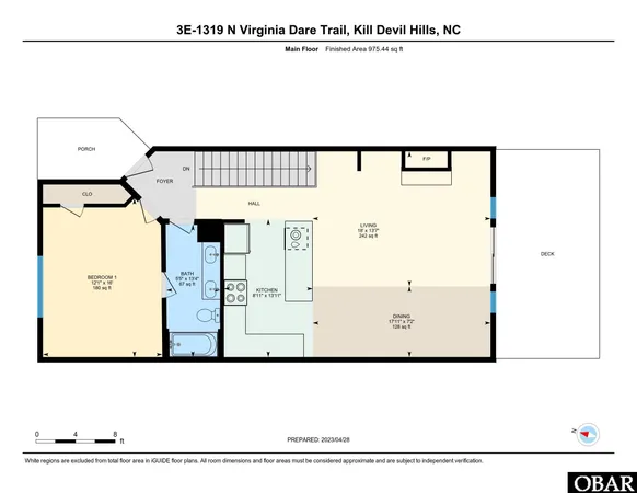 $743,000 | 1319 North Virginia Dare Trail, Unit 3E, Kill Devil Hills, NC 27948