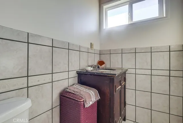 a view of a backyard with a garden