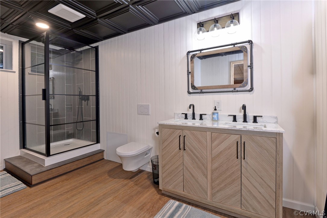 125 Rte 1601 Williamsburg, VA 23188 - Photo 38 of 46 a bathroom with a toilet sink and mirror