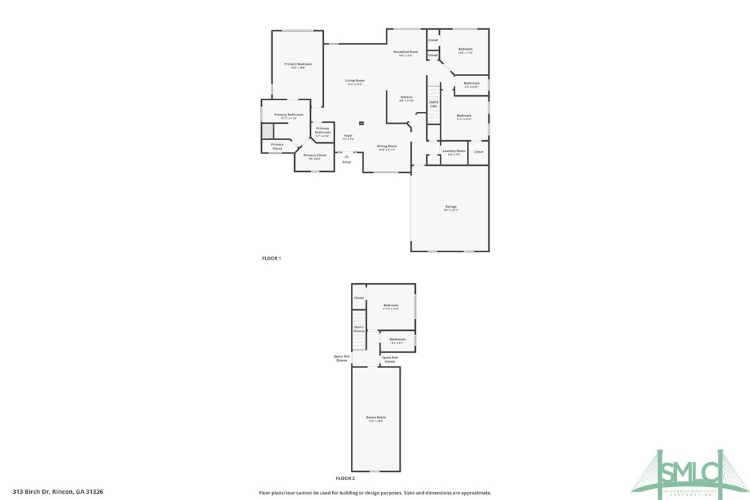 313 Birch Drive Rincon, GA 31326 - Photo 41 of 41 Floorplan