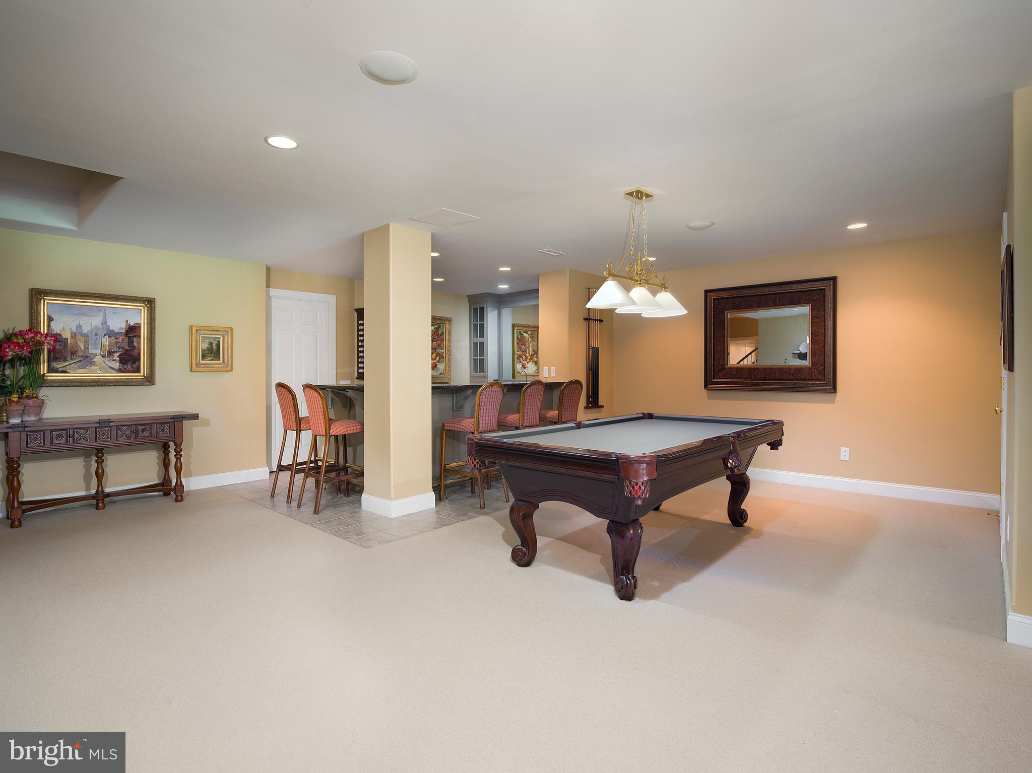 317 Applebrook Drive Malvern, PA 19355 - Photo 25 of 38 Lower Level Game Room