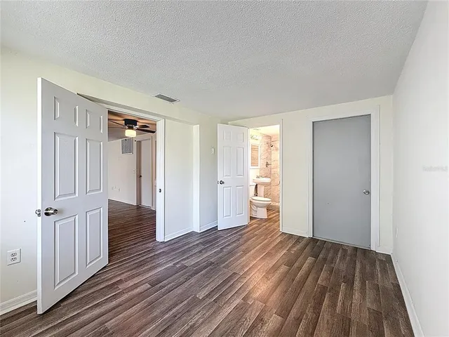 wooden floor in an empty room
