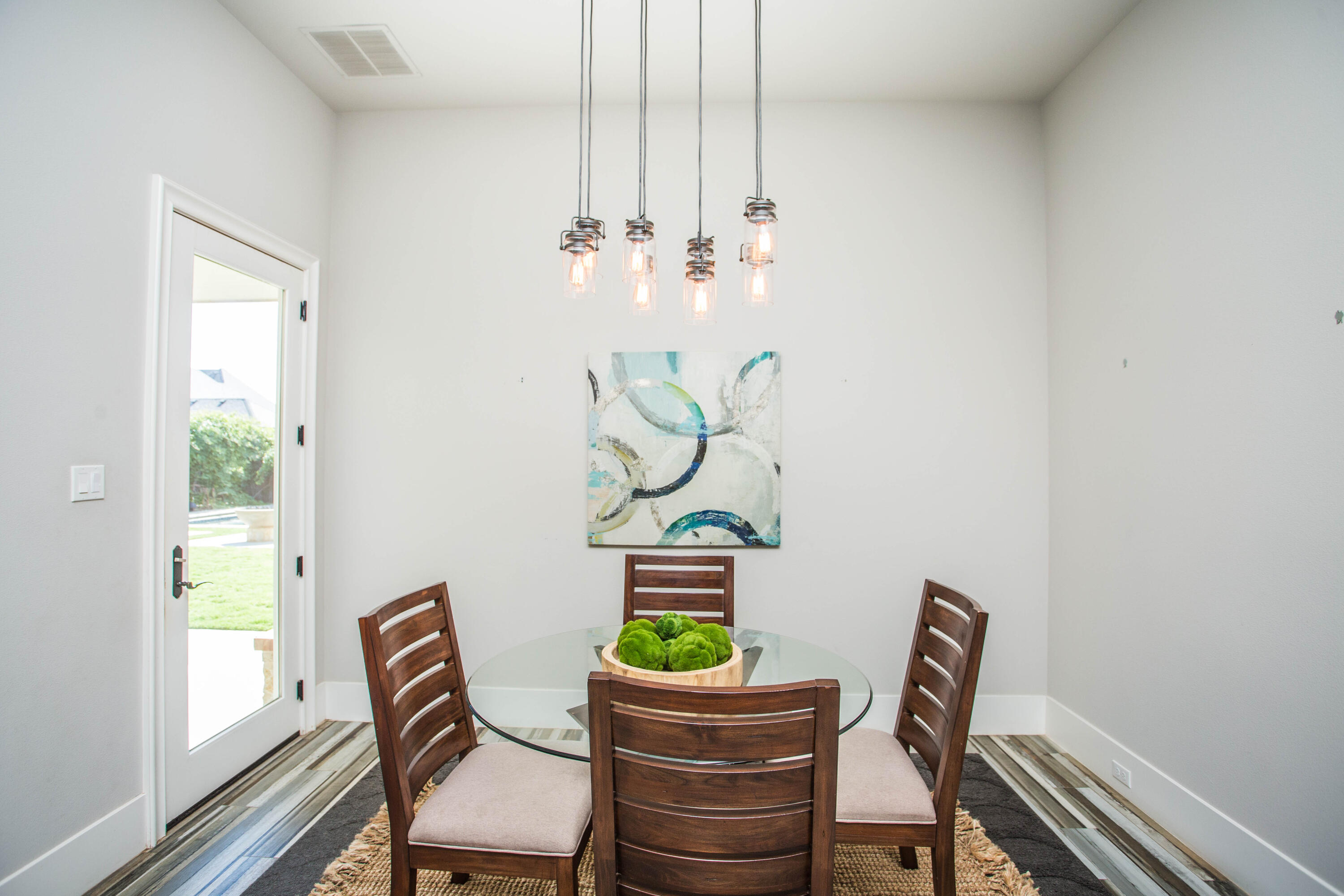4807 116th Street Lubbock, TX 79424 - Photo 19 of 51 a view of a dining room with furniture window and outside view