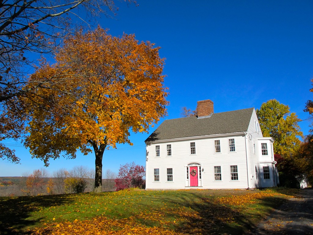 24 Still River Depot Road Harvard, MA 01451 - Photo 1 of 29 a front view of a house with a yard