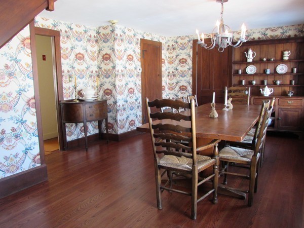 24 Still River Depot Road Harvard, MA 01451 - Photo 19 of 29 a view of a dining room with furniture and chandelier