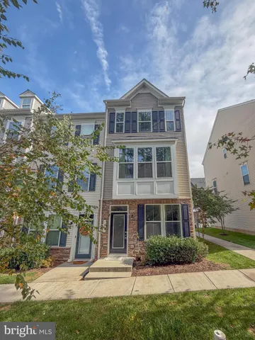 a front view of a building