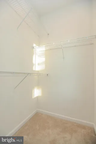 a view of a room with an empty space