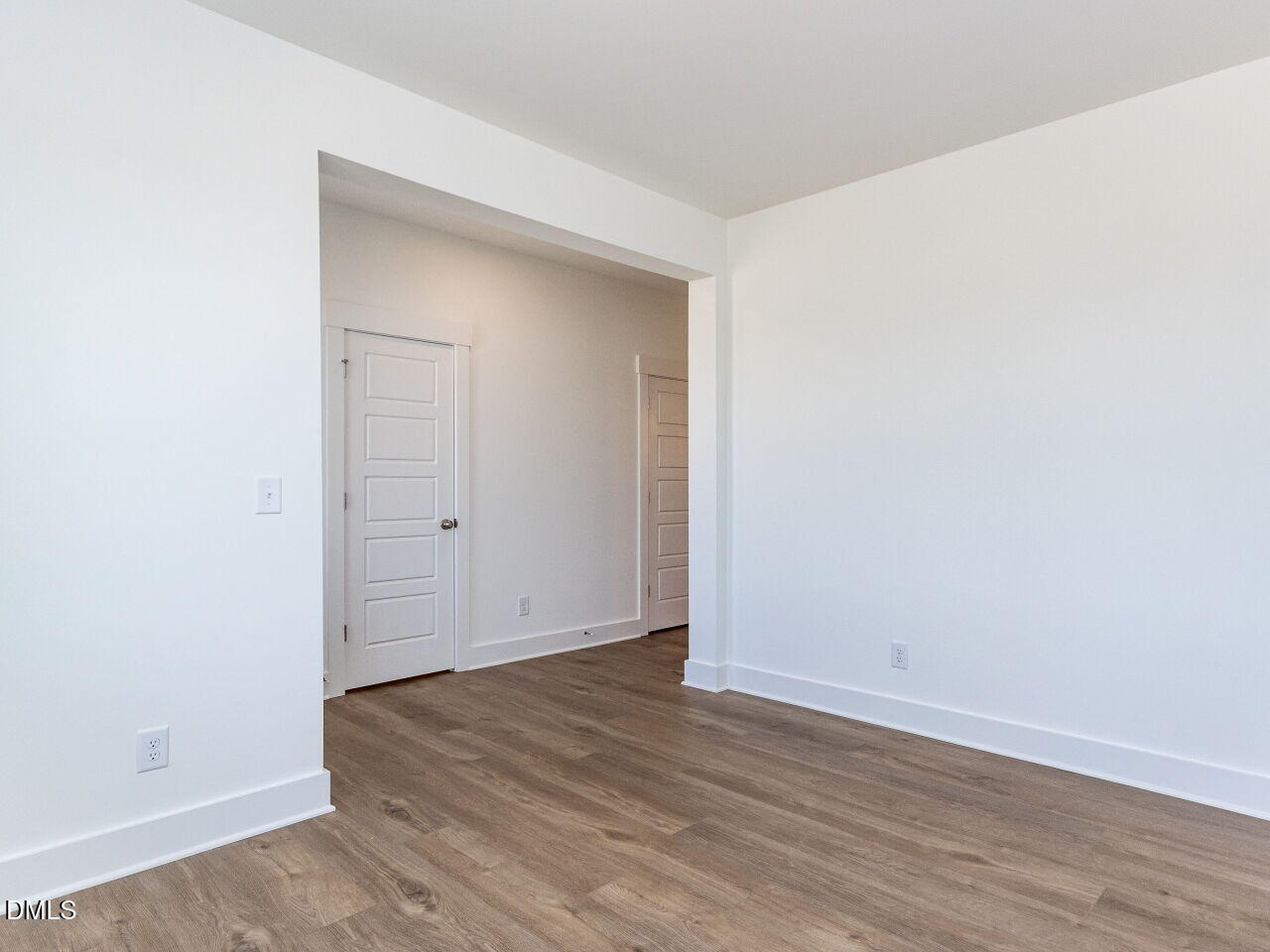 41 Hillway Road Pittsboro, NC 27312 - Photo 5 of 35 an empty room with wooden floor