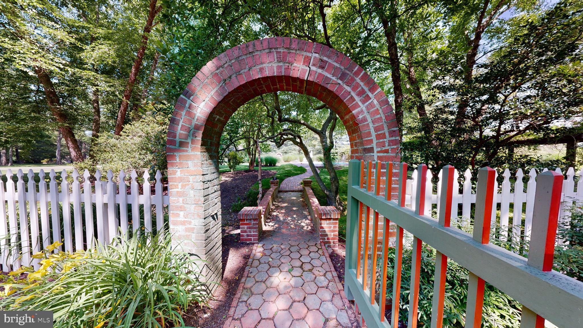 27295 Southside Island Creek Road Trappe, MD 21673 - Photo 53 of 91 Pool garden entry