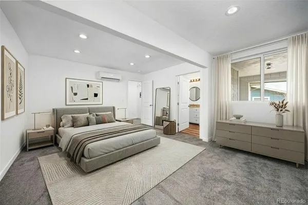 a view of empty room